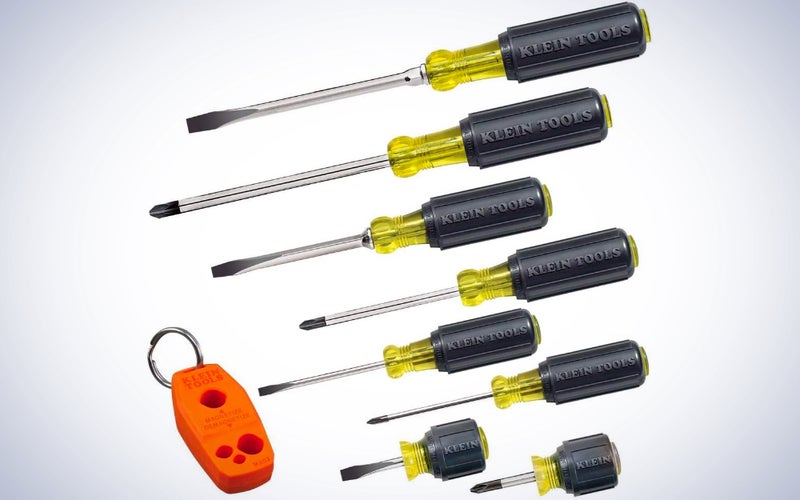 Klein Tools Screwdriver Set with Magnetizer : Demagnetizer